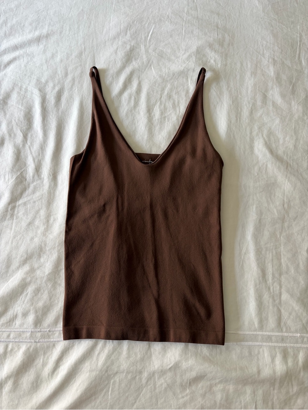 Free People Brown V-Neck Tank Size XS/S